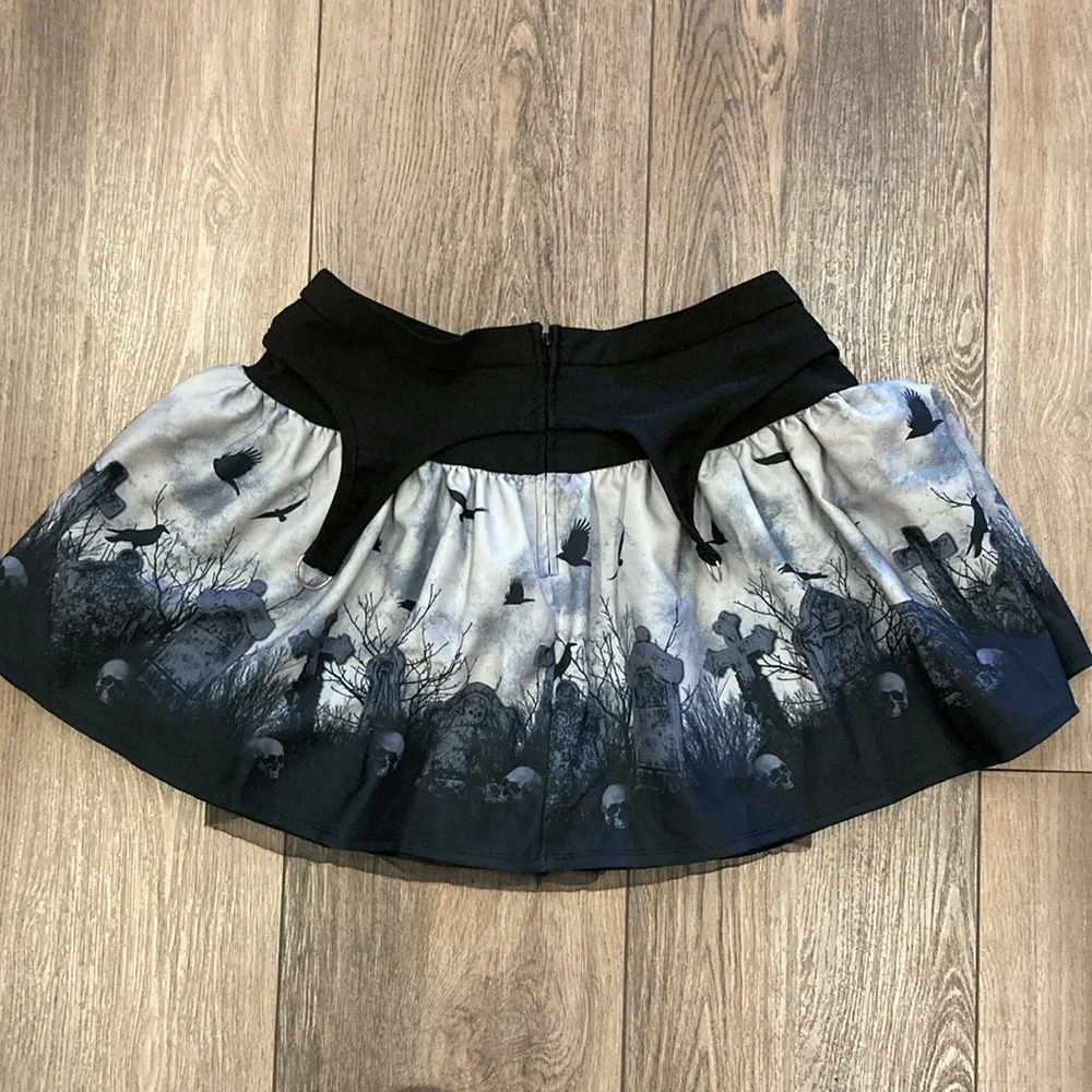 Mini, costume, goth, skirt, casual, grunge, festival, school, Halloween